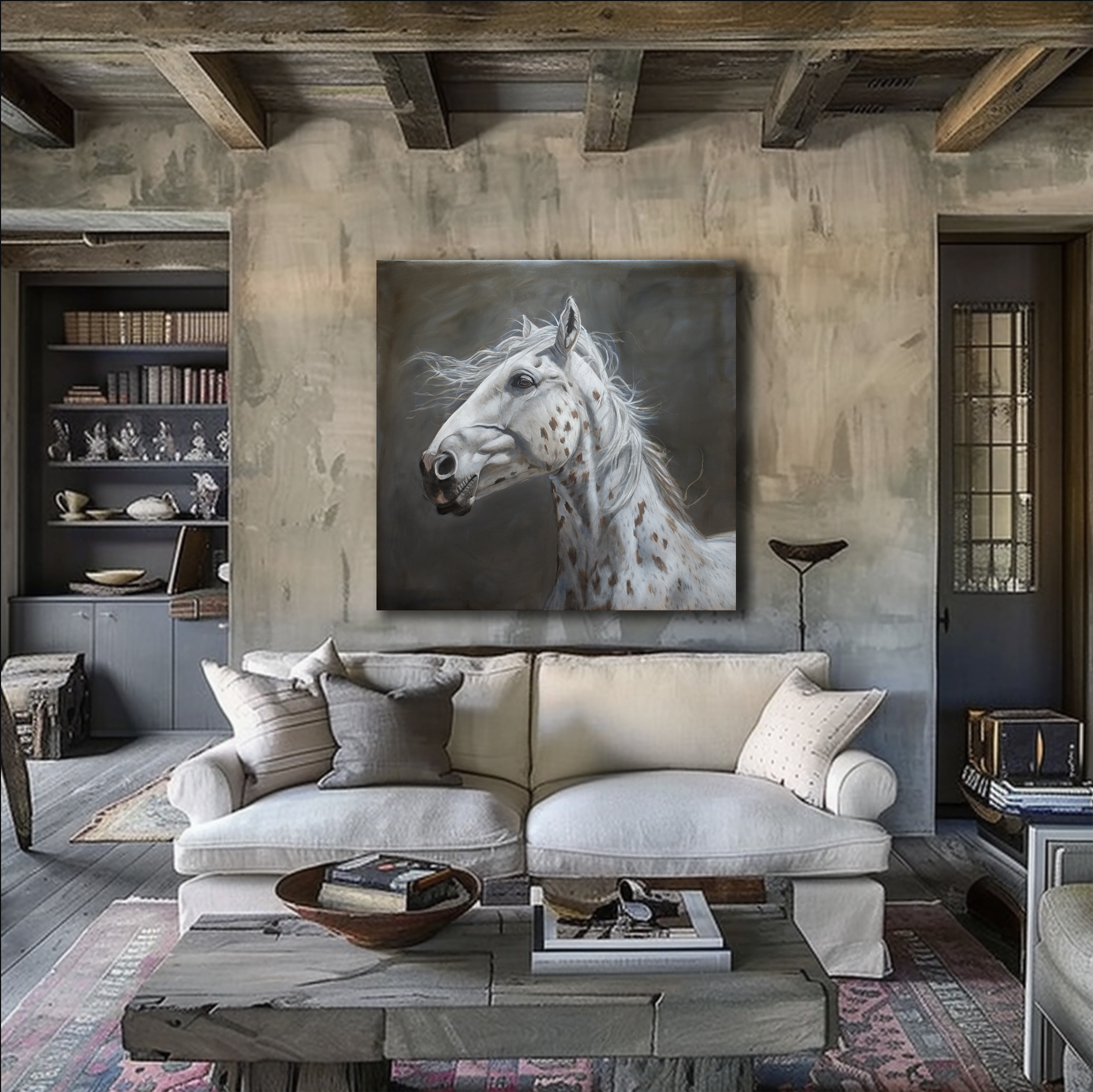 Appaloosa shown in place